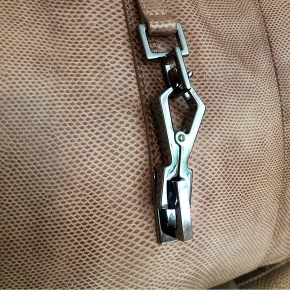 GUCCI pink python Jackie Bag - Picture 2 of 5